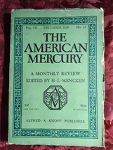 American Mercury December 1926 Ray Tucker Benjamin Decasseres - £10.12 GBP