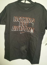 Nike  Boys T-Shirt Size S 6 Nothing But Awesome NWT - £10.19 GBP