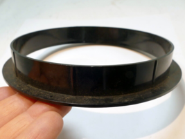 6&quot;  black Plastic Led Trim Ring 2cm deep 13.5cm wide - $10.63