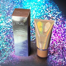 PUR No Filter Blurring Photography Primer in Bronze Gold Glow 1 oz New I... - $24.74