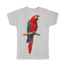 Macaw : Gift T-Shirt Bird Cute Colorful Parrot Exotic Nature - £14.15 GBP