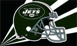 New York Jets Flag 3x5ft Banner Polyester American Football jets025 - £12.57 GBP