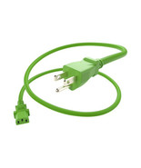 UNC Group PWCD-515PC13-10A-04F-GRN POWER CORD 5-15P TO C13 10AMP GREEN 4FT - $612.05 MXN