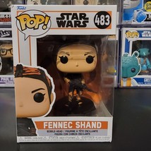 Funko Pop! Star Wars The Mandalorian Fennec Shand #483 Bobblehead With Protector - £7.67 GBP
