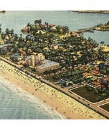 Florida Vintage Postcard Beach Fort Lauderdale - £12.63 GBP