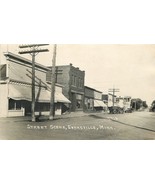 Postcard RPPC Photo Minnesota Evansville Street Scene automobiles 22-13527 - $59.84