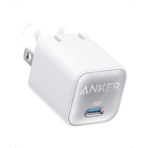 USB C GaN Charger 30W, Anker 511 Charger (Nano 3), PIQ 3.0 Foldable PPS Fast Cha - £22.37 GBP