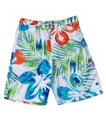 Boys GAP Swimsuits Size 10 Large Swim Trunks Tropical Print G-86 Surf Me... - $14.84