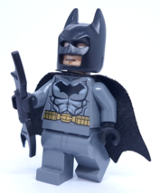 Lego Batman 76055 Dark Bluish Gray Suit Gold Belt sh151 Minfigure - £3.53 GBP