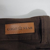 GoGo Star Mid-Rise RN#121773 Women's Brown Stretch Skinny Jeans Size L (28×30) image 4