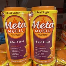 Metamucil 4-in-1 Psyllium Fiber Orange Smooth Powder - 1.3kg - £37.68 GBP