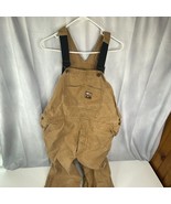 Steiner Industries Thermal-Tuff Heavy Insulated Canvas Work Overalls USA... - $52.93