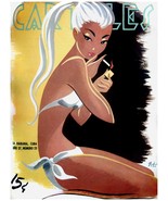 206.Fashion Poster"Pinup girl light cigarrete"Cigar.Decor interior Desig... - $16.20+