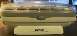 Conair Hot Rollers Hair setter Hair Curlers 12 big rollers Instant Heat CHV14 - £9.53 GBP