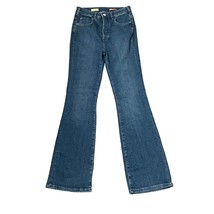 Pilcro &amp; The Letterpress Jeans Size 25 Bootcut Denim Blue Button Fly Wom... - $29.69