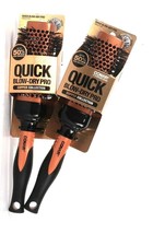 2 Ct Conair Quick Blow Dry Pro Copper Collection Hair Brush High Speed Style - $31.99