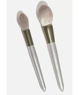 Belle En Argent Bronze Buff Brush Duo Makeup Powder Blend Brushes -Gift ... - $14.34 CAD