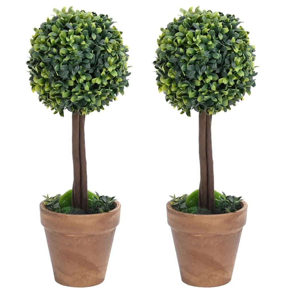  Artificial Plant Set of 2 Mixed Green - $118.79