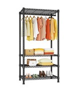 H2 Heavy Duty Clothes Rack, Freestanding 4 Tiers Garment Rack For Hangin... - $152.99