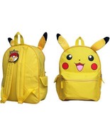 POKEMON FACCIA 40.6cm BP - PIKACHU NUOVO RAGAZZI Borsa per la Scuola - $20.15