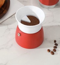 Coffee Tamper For Moka Pot Rotary Powder Dosing Ring Coffee Distributor New - $11.64