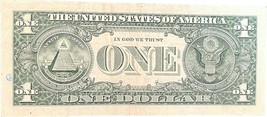 $1 One Dollar Bill 40108272 Jersey Township, Ohio coordinates: 40.10N 82... - £15.72 GBP