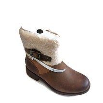 UGG Elings Fashion Waterproof Boots Womens Size 5 Chestnut Brown 1112620 - £84.31 GBP