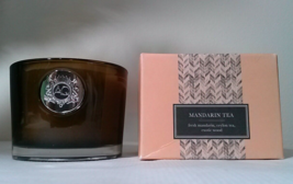 Aq Aquiesse Mandarin Tea Candle Glass Jar New In Damaged Box - £15.62 GBP