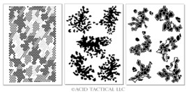 Camo Paint Stencils for Trucks Duck boats Guns Camouflage Mylar Sheets (... - $14.99
