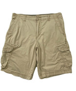 Unionbay Cargo Shorts Mens size 34 Relaxed Stretch Bermuda Pockets Khaki... - £17.71 GBP