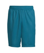 Basketball Core Shorts Bluish Side Pockets Drawstring Athletic Mens Size... - £4.70 GBP