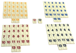 Pressman Rummikub 1990 Replacement 106 Tiles &amp; Jokers Full Set Crafts Pr... - £18.09 GBP