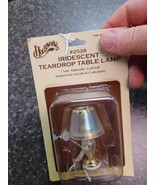 Dollhouse Miniature Iridescent Lamp  1&quot; Scale 12 Volt Bulb Incl Housewor... - €17,35 EUR