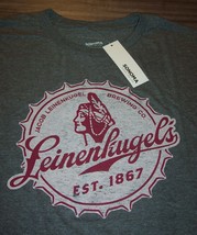 Vintage Style Leinenkugel&#39;s Beer T-shirt Mens Small New w/ Tag - £15.57 GBP