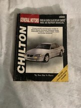 Chilton Repair Manual GM Grand Am Achieva Calais Skylark Somerset 1985-9... - $9.50