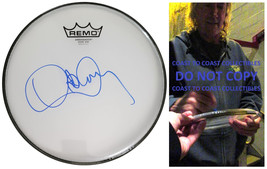Danny Carey Tool Drummer Signed Drumhead COA Exact Proof Autographed - $445.49