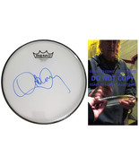 Danny Carey Tool Drummer Signed Drumhead COA Exact Proof Autographed - £350.31 GBP
