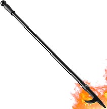 Fire Pit Poker, 46 Inch Extra Long Outdoor Fire Poker For Fireplace, Fire Pit, - £24.02 GBP