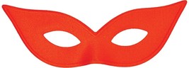 Morris - Women&#39;s Harlequin Mask - Red - One Size - Costume Accessory - Satin - £6.35 GBP