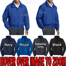 Mens FLEECE LINED Water Resistant Jacket XS, S, M, L, XL, 2XL NEW - £28.63 GBP+