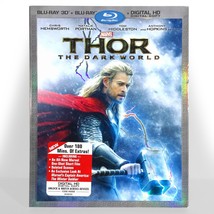 Thor: The Dark World (3D &amp; 2D Blu-ray/DVD, 2014, Widescreen) Like New w/ Slip ! - £12.48 GBP