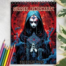 Surreal Abnormality Spiral-Bound Coloring Book for Adult, Relax, Stress Relief - £16.26 GBP