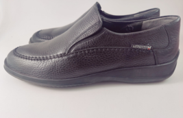 MEPHISTO AIR-JET BLACK LEATHER SLIP-ON LOAFERS SHOES sz US 11.5 - £28.68 GBP