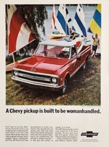 1968 Print Ad Chevy Half-Ton Fleetside CST Pickup Trucks Chevrolet Detroit,MI - £12.63 GBP