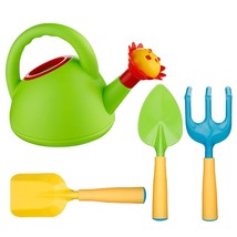 Kids Gardening Tools Set- Watering Can Toy Set With Kids Shovel Hand Rake, Made  - £28.46 GBP