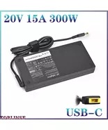 300W Adl300sdc3a 20V 15A AC Adapter For Lenovo Thinkpad R9000p 9000k Y90... - $236.99+