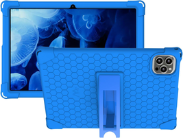 OX TAB 10 Tablet Case, Transwon Kids Case Silicone Cover for OXTAB OX Tab 10 Tab - £16.55 GBP