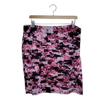 NWT WHBM | Pink Tiered Chiffon Print Pencil Skirt, Womens Size 14 - $46.44