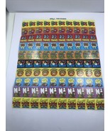 Kellogg&#39;s Cereal Fun Stamps Sheet Stickers Vintage 1980s. Rare - £10.02 GBP