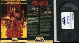 One Down, Two To Go Beta Paula Sills Jim Brown Media Video Bottom Flap Tested - £11.98 GBP